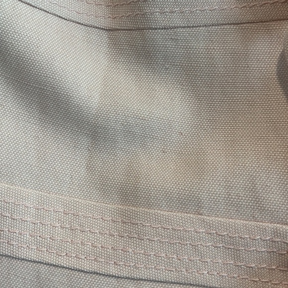 Valentino Light Pink Linen A-Line Sleeveless Dress Size 8 - Picture 15 of 15